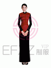 中餐迎宾制服312