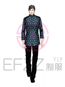 中餐服务员制服776