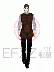 中餐服务员制服798