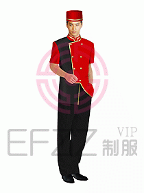 门童服装设计图392