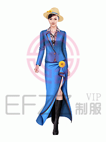 水疗会所咨客制服179