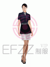 酒店中餐服务员制服设计图957