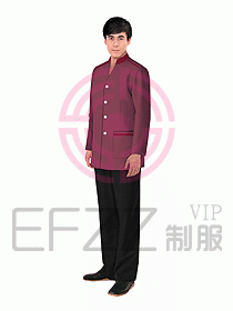 酒店清洁员制服图111