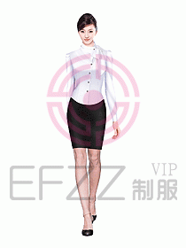 女职业装长袖衬衫设计图147