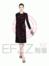 女职业装设计效果图632