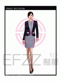 女时尚秋冬职业装设计图677